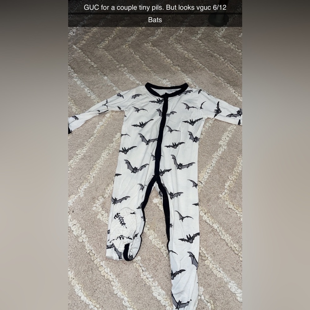 Kyte baby 6/12 month bats